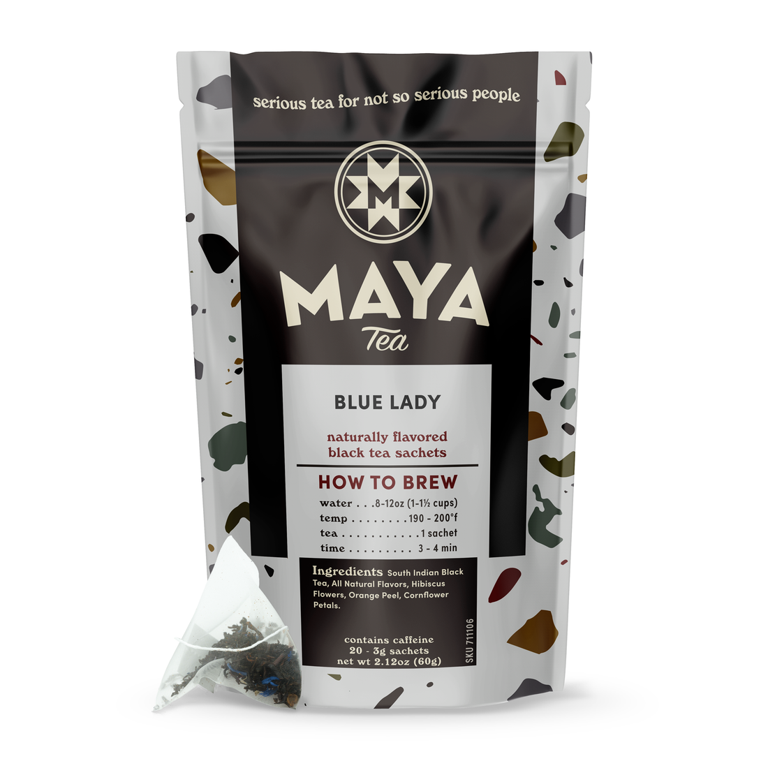 Blue Lady Black Tea-Loose Leaf tea with Hibiscus and Citrus Flavors ...