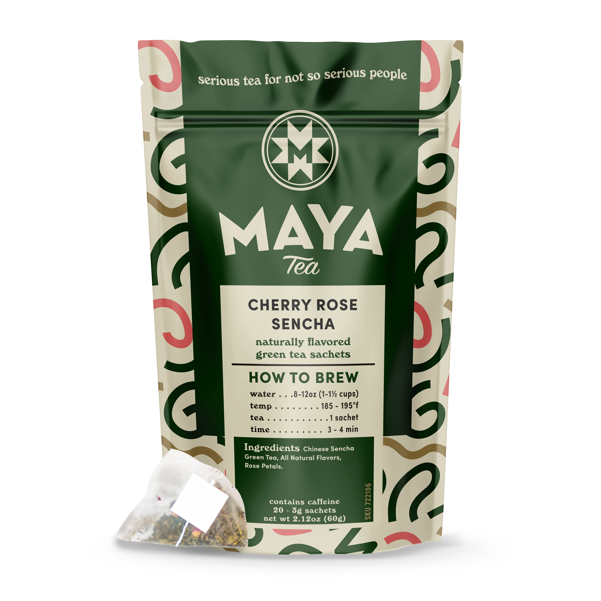 Cherry Rose Sencha Green – Maya Tea Retail