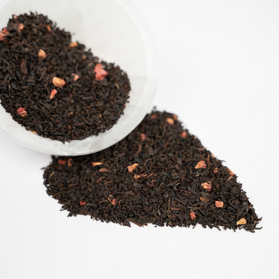 Loose Leaf Raspberry Black Tea with Dried Raspberries – Maya Tea Retail